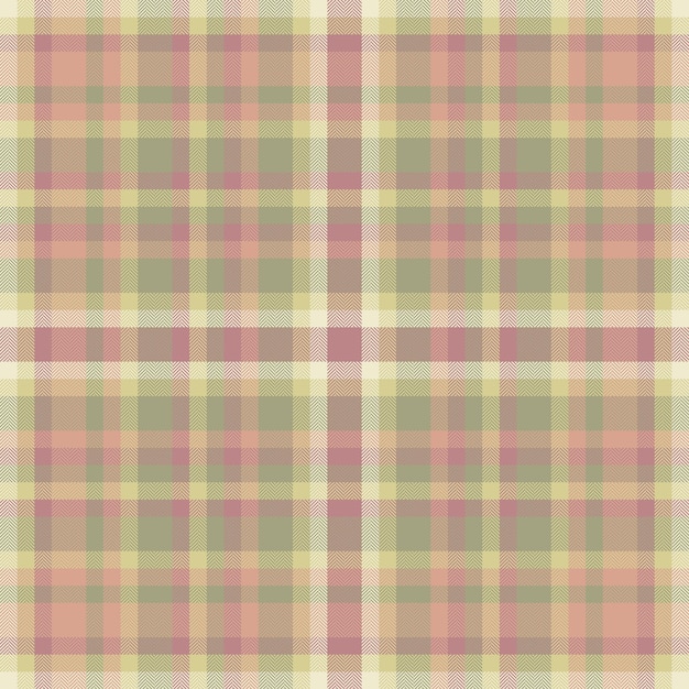 Texture plaid check of vector background tartan with a textile fabric pattern seamless