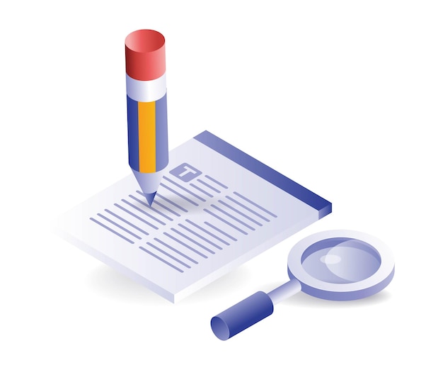 The concept of writing information on a blog website