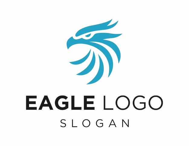 The Eagle Logo was created using the Corel Draw application with a White background