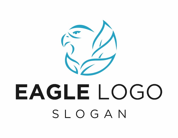 The Eagle Logo was created using the Corel Draw application with a White background