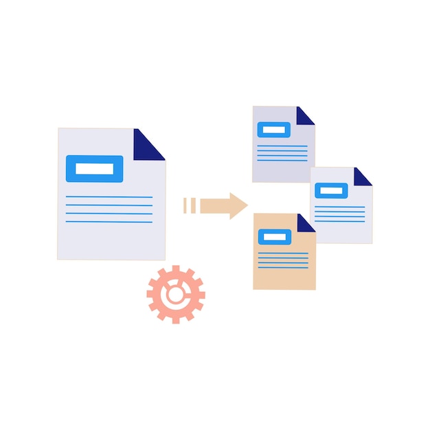 The file is converting to different documents