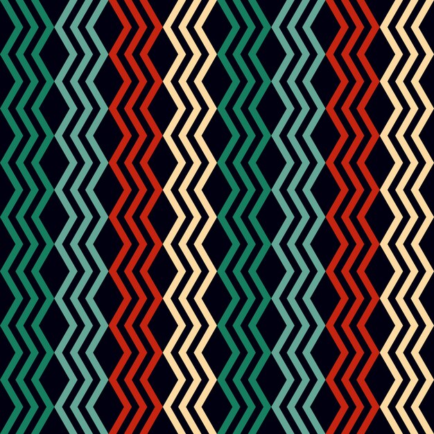 The geometric vector seamless pattern.