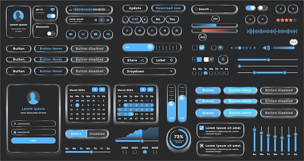 The image shows the interface of a modern app or web application