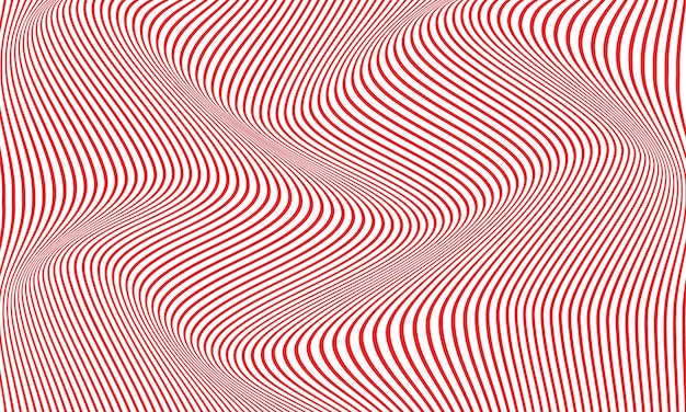 the lines in the pink background are very wavy