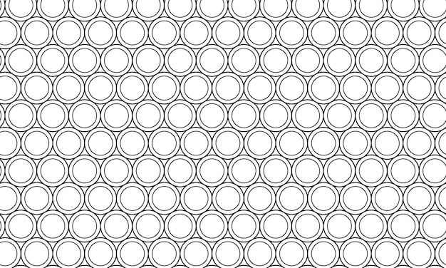 the pattern of circles on a white background