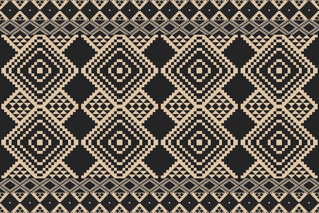 the pattern of the black and white diamonds