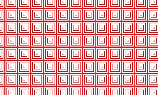 the red and white pattern on the wall