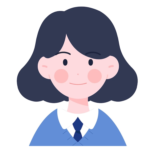 the upper body of a student
