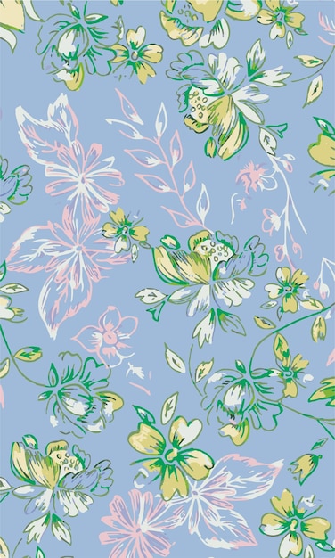 the wallpaper in the style of painting artist
