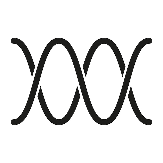 The waves Diagram Sound waves The mathematical graph Vector illustration EPS 10 Stock image