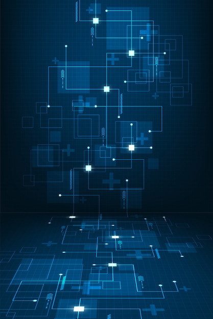 the work of digital systems that travel through electronic circuits. background