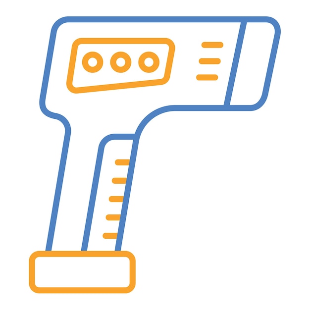 Thermometer Gun Icon