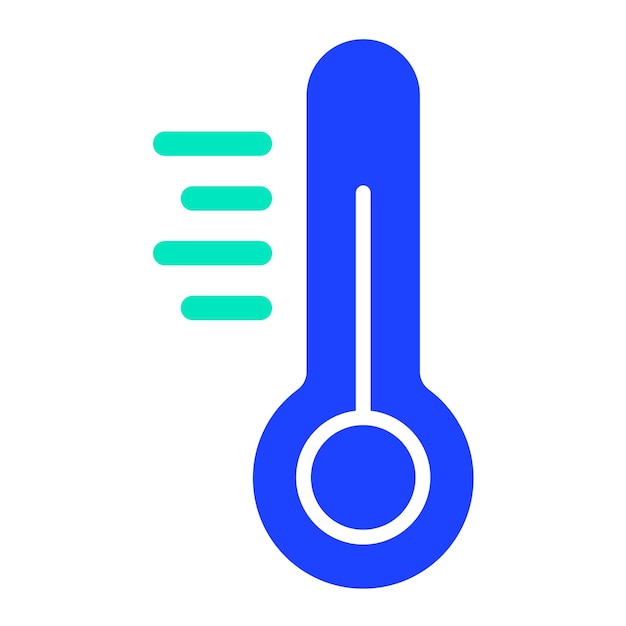 Thermometer Vector Icon Design Illustration