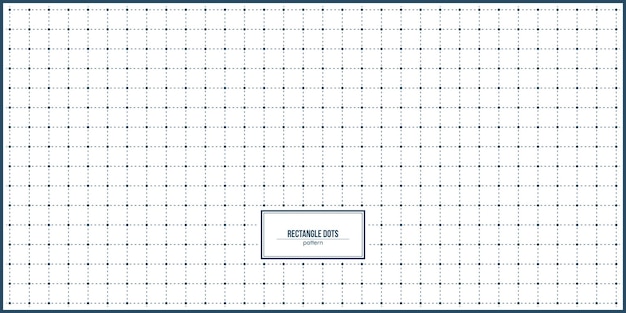 thin rectangle and dots pattern