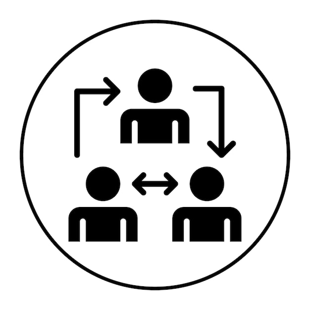 third party icon vector image can be used for compliance and regulation