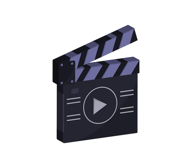 Three-dimensional clapperboard