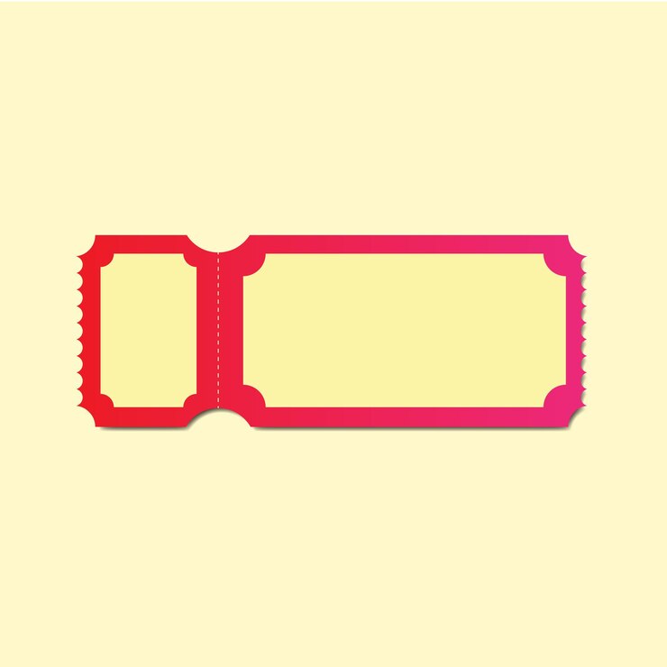 Ticket design background