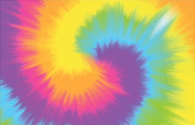 Tie Dye Colorful Abstract Background