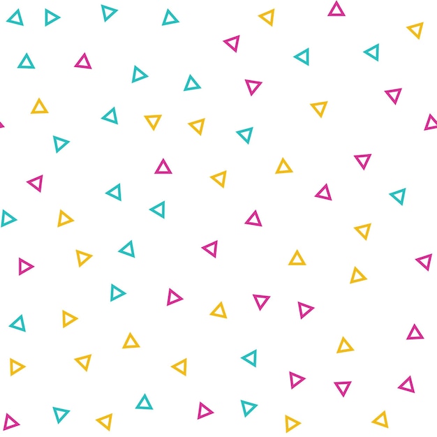 Tilfældigt trekantsmønster, abstrakt baggrund. Geometrisk simpel illustration. Kreativ og luksuriøs stil