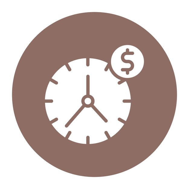 Time Based Currency icon vector image Can be used for Trading