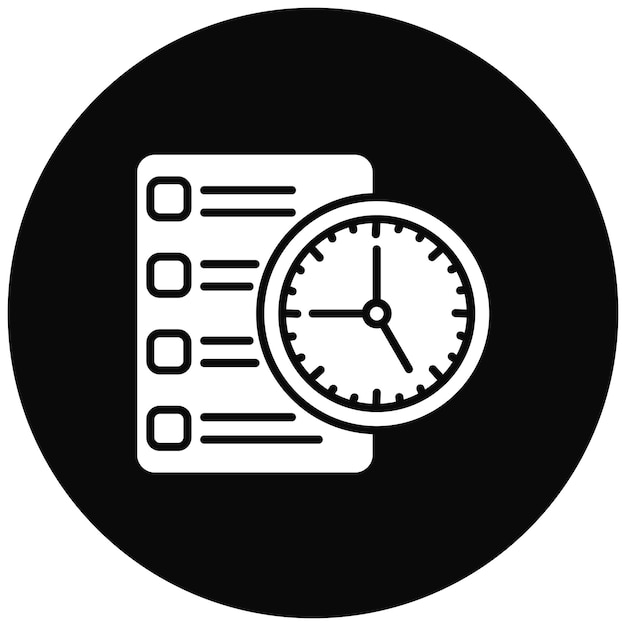 Time Management icon vector image Can be used for Digital Nomad