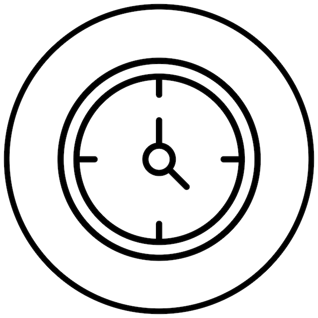 Time vector icon illustration of Soccer iconset