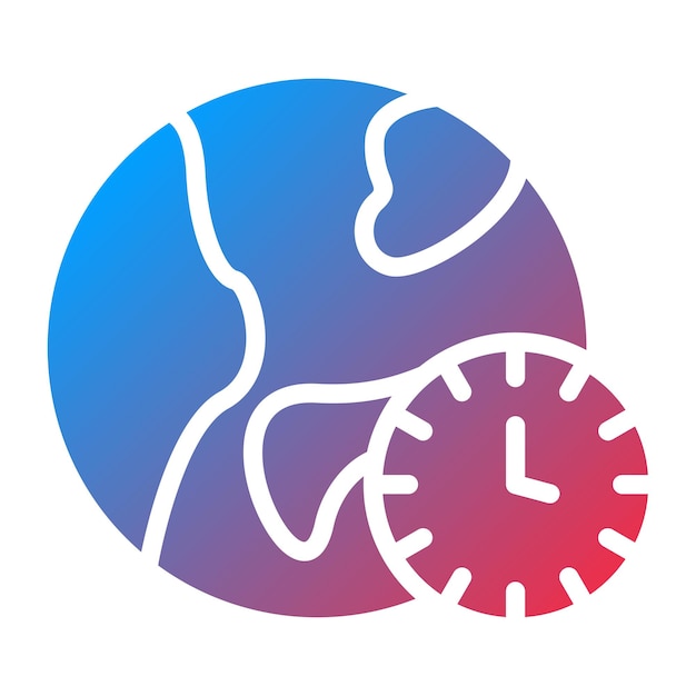 Time Zone Icon Style