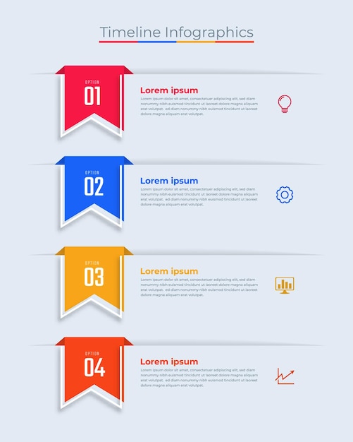timeline infographics design marketing icons workflow layout diagram business data visualization