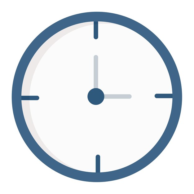 Timer Vector Illustration Style