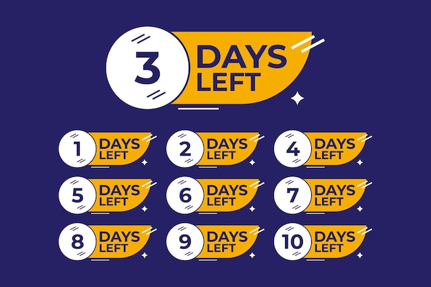 Times Running Out Exclusive Countdown day left
