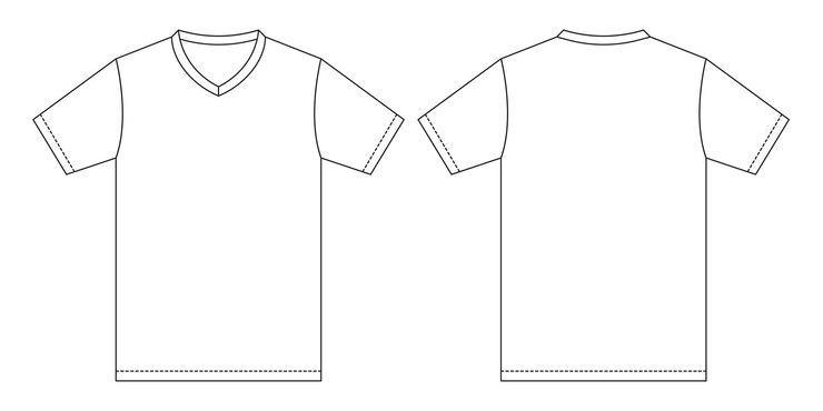 Tişört jarse mockup anahattı izole spor arka plan giyim şablonu tişört kiti