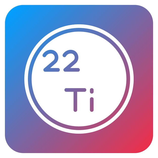 Titanium icon vector image Can be used for Raw Metrial