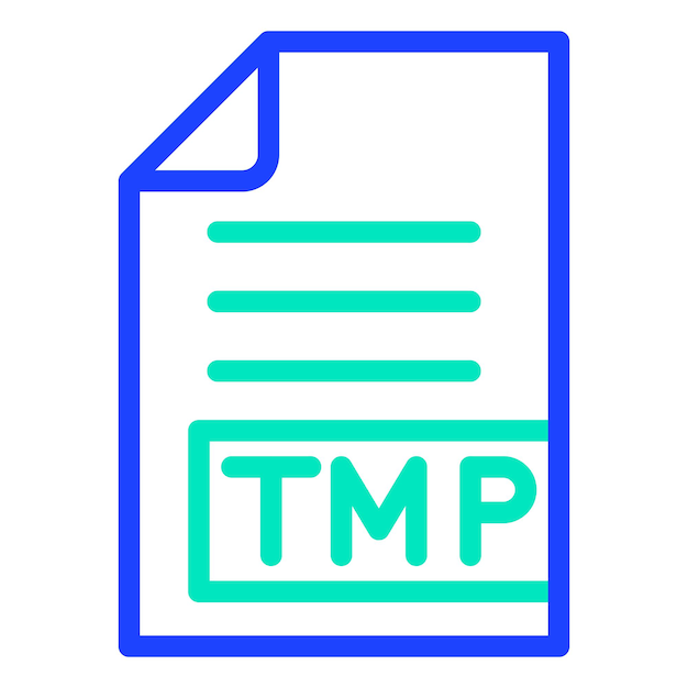 TMP Vector Icon Design Illustration