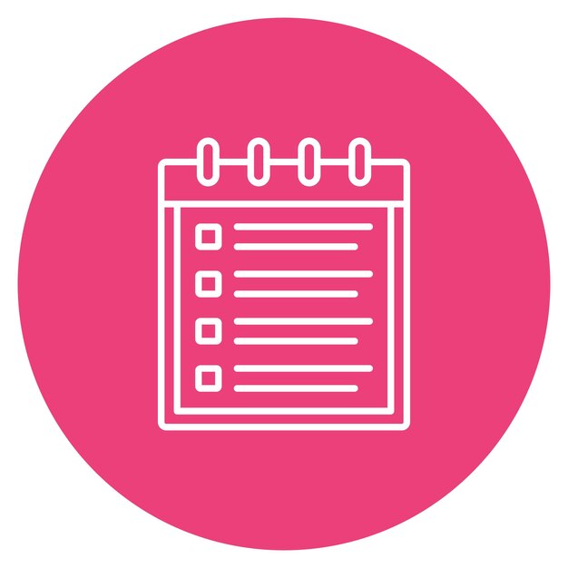 To Do List icon vector image Can be used for Office