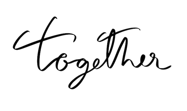 together text font calligraphy hand written lettering script black color object icon together