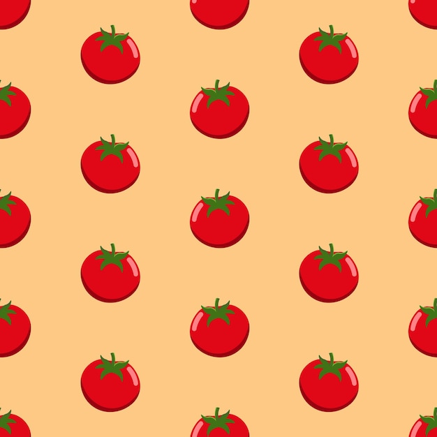 tomato seamless pattern mexican food hand drawn doodle pattern