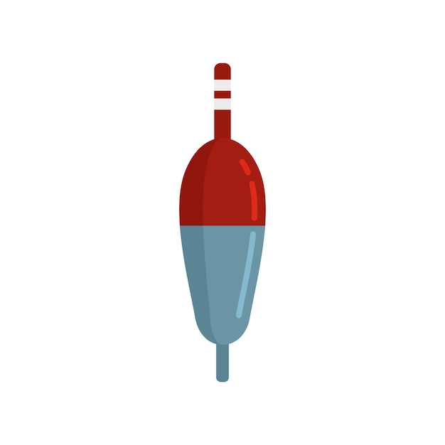 tool bobber icon flat illustration of tool bobber vector icon isolated on white background