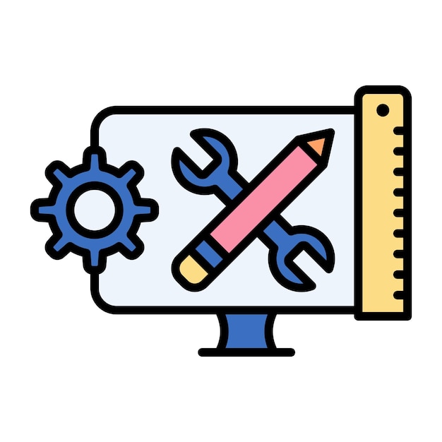 Toolkit Flat Illustration