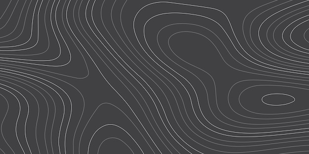 topographic contours map geographic lines map on elevation assignment pattern
