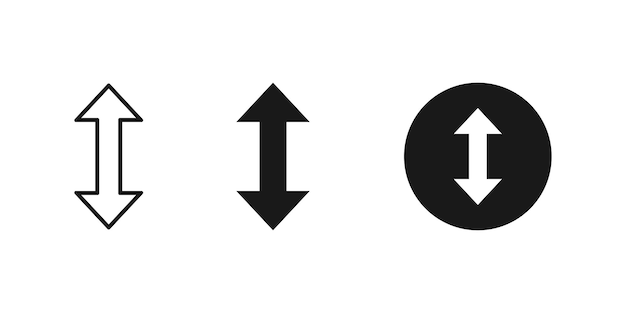 Torrent icon in trendy flat style and Arrow icon collection