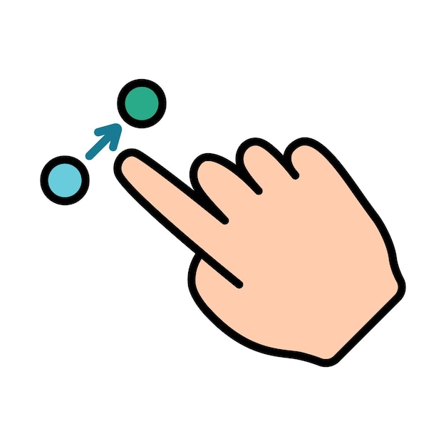 Touch pad icon Index finger doubleclick decrease increase turn rotation approximation press Scrolling click arrow sensor turn Zoom in move response time x2