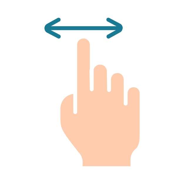 Touch pad icon Index finger doubleclick decrease increase turn rotation approximation press Scrolling click arrow sensor turn Zoom in move response time x2