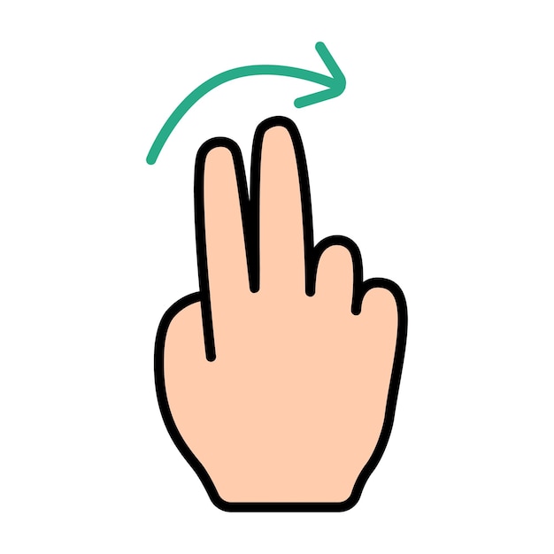 Touch pad icon Index finger doubleclick decrease increase turn rotation approximation press Scrolling click arrow sensor turn Zoom in move response time x2