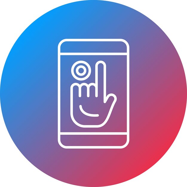 Touch Screen icon vector image Can be used for User Experience