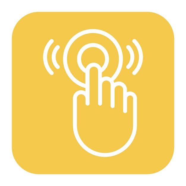 Touch Sensor icon vector image Can be used for Sensors