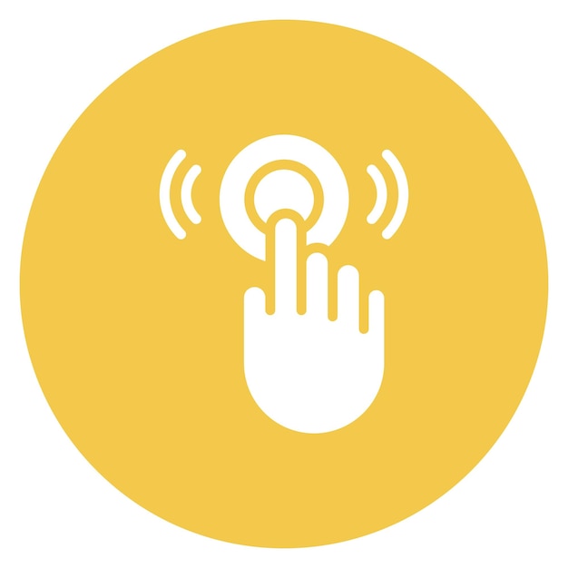 Touch Sensor icon vector image Can be used for Sensors