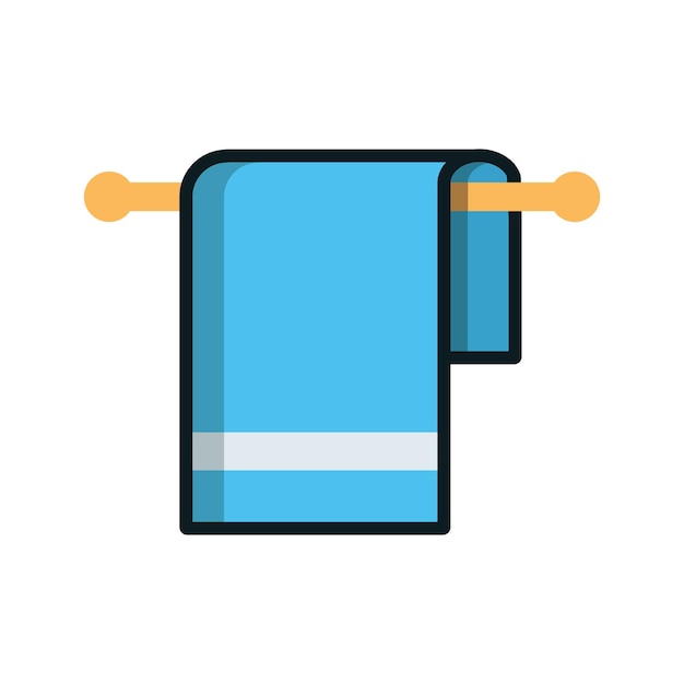 towel icon design vector template