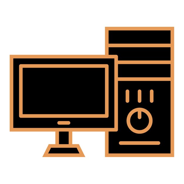 Tower Computer Icon