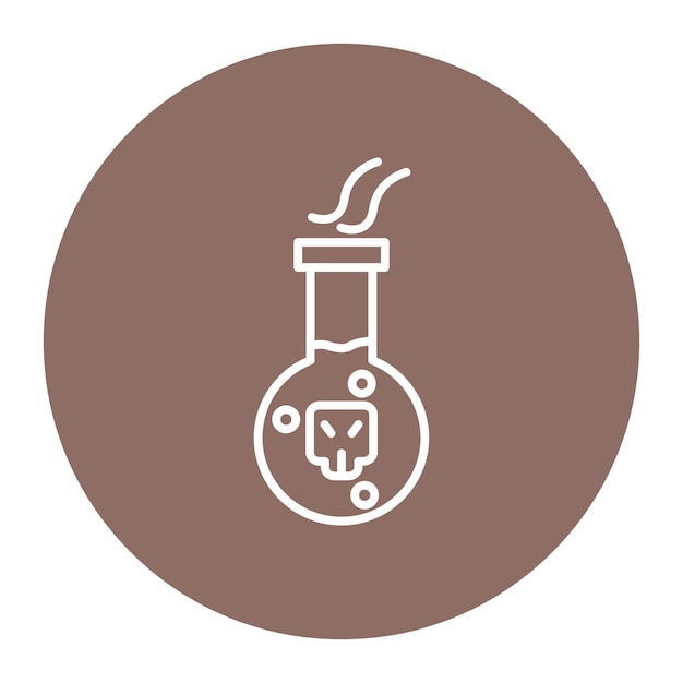 Toxic Chemical Vector Illustration
