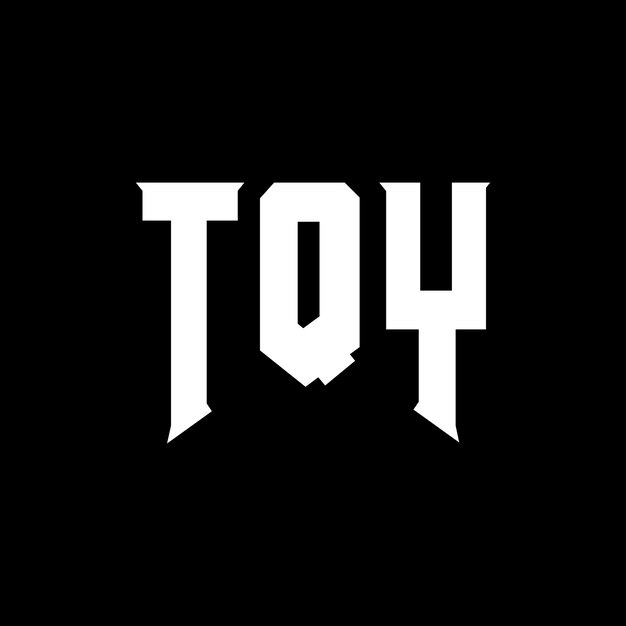 TQY letter logo design for technology company TQY logo design black and white color combination TQY logo TQY vector TQY design TQY icon TQY alphabet TQY typography logo design
